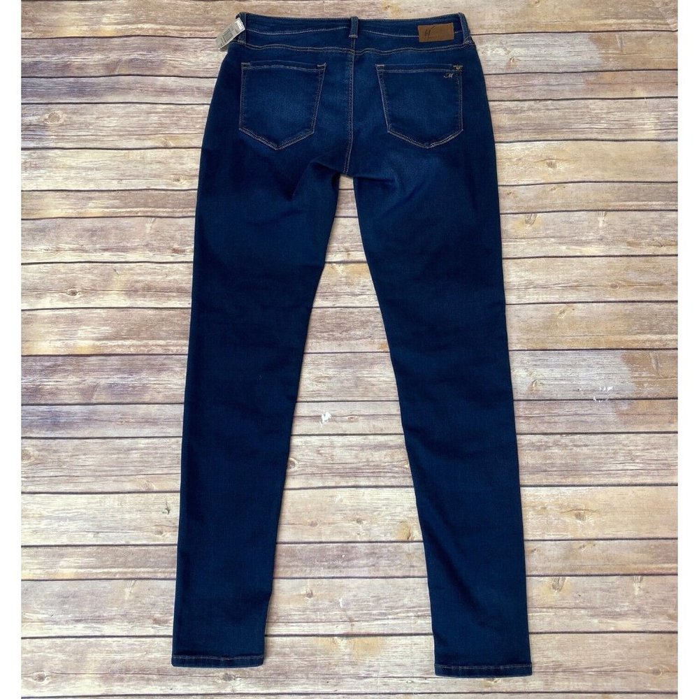 Mavi Alexa Mid Rise Skinny Jeans Deep Sateen Shanti 32 - Picture 4 of 6